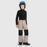 Snowboardové kalhoty membrána 10000 chlapecké - hnědé · záber 1