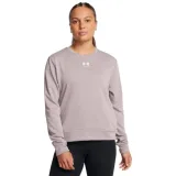 Under Armour Dámska mikina Rival Terry Crew Pink XSXS · záber 1