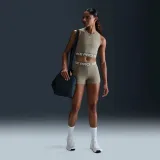 Dámské tréninkové tílko NIKE PRO DF 365 CROP TANK-320-Beige · záber 4