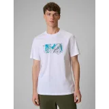 Pánské tričko s krátkým rukávem 4F TSHIRT M2823-10S-WHITE · záber 2