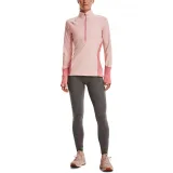 Dámska tréningová mikina s 1 2 zipsom UNDER ARMOUR UA ColdGear 1 2 Zip-PNK 685 · záber 3