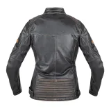 Dámska kožená moto bunda W-TEC Lecia Farba hnedá, · záber 2
