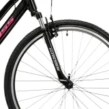 Kross Evado 2.0 28" - model 2025 čierna / ružová / lesk - L (19", 168-180 cm) · záber 5