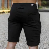 Pánske teplákové kraťasy Iron Aesthetics Skull, black · záber 6