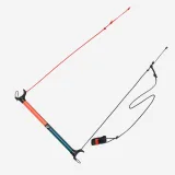 DECATHLON Ťažné krídlo na kiting 100 1,9 m² s hrazdou fialové 2 m² · záber 2