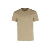 Pánské tričko s krátkým rukávem VOLCANO WARREN-102-BEIGE · záber 5