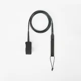 DECATHLON Leash na surf 900 8' priemer 7 mm dymová čierna bez · záber 1