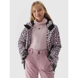 Dívčí lyžařská bunda 4F JUNIOR TECHNICAL JACKET-JAW23TTJAF357-90A-MULTICOLOUR ALLOVER · záber 3