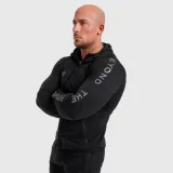 Pánska športová SlimFit súprava Iron Aesthetics Beyond the Future, čierna · záber 9