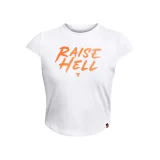 Dámské tričko s krátkým rukávem UNDER ARMOUR PROJECT ROCK PROJECT ROCK Undrgrnd Cap Slv Tee-WHT · záber 3