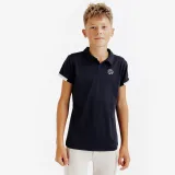 FOUGANZA Polokošeľa Club s krátkym rukávom čierna 14-15 r (161-172 cm) · záber 1