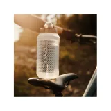 Fľaša na bicykel FIDLOCK set láhve s držákem BOTTLE TWIST průhledná bílá 750 ml · záber 5