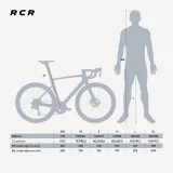 VAN RYSEL Cestný bicykel RCR PRO DECATHLON CMA CGM Red AXS 2x12 PWM XL · záber 2