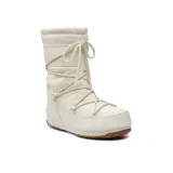 Dámske vysoké zimné topánky MOON BOOT MID RUBBER, 003 cream · záber 2