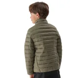 Chlapecká bunda 4F JUNIOR DOWN JACKET-JAW23TDJAM220-44S-OLIVE · záber 5