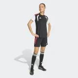 ADIDAS ADIDAS Tiro 26 dámsky tréningový dres čierno-červený S · záber 2