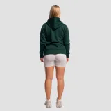 GymBeam Dámská mikina Zipper Hoodie Pine - Velikost: XS | Barva: Zelená | Hmotnost: 0,545 kg | Balení: 25 · záber 5
