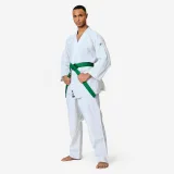 OUTSHOCK Ľahké a odolné kimono na džudo biele 180 cm · záber 1