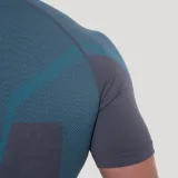 GymBeam Brezšivna majica OG1 Grey/Blue - Velikost: XXL | Barva: sivá | Teža: 0,291 g | Pakiranje: 80 · záber 5