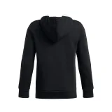 Chlapecká zateplená mikina s kapucí UNDER ARMOUR B Icon Flc HD Taping-BLK · záber 2