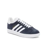 Pánská vycházková obuv ADIDAS ORIGINALS Gazelle M collegiate navy white gold metalic · záber 2