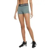 Dámske tréningové kraťasy NIKE PRO W NP 365 SHORT 3IN SMOKE GREY HTR BLACK BLACK · záber 1