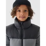 Chlapecká bunda 4F JUNIOR DOWN JACKET-JWAW24TDJAM461-25S-GREY · záber 2
