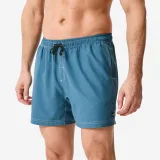 DECATHLON Pánske boardové šortky 100 Hegoa krátke 15" modré S · záber 1