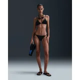 Női fürdőruha felsőrész NIKE SWIM Essential Black · záber 3