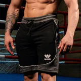 Pánské kraťasy Iron Aesthetics Piping, černé · záber 1