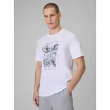 Pánské tričko s krátkým rukávem 4F TSHIRT M2664-10S-WHITE · záber 2