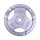Liatinový kotúč inSPORTline Hamerton 25 kg 30 mm · záber 11
