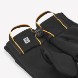 QUECHUA Detské dotykové rukavice HIKE500 6-14 r. čierne 14 rokov · záber 2