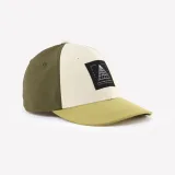 QUECHUA Detská turistická šiltovka MH100 7-15 r. béžovo-zelená bez · záber 1