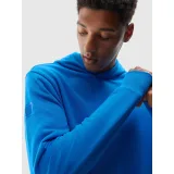 Pánská mikina s kapucí 4F SWEATSHIRT-AW23TSWSM688-33S-BLUE · záber 5