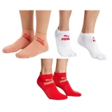Dámske ponožky PUMA 6 PACK-sneakers socks pink · záber 3