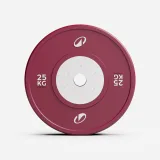 DOMYOS Kotúč na posilňovanie a kruhový tréning s kalibrovanou hmotnosťou 25 kg, rad Pro 25 kg · záber 1