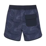 Fiú úszónadrágok COLOR KIDS Swim Long Shorts, AOP, vintage indigo · záber 2