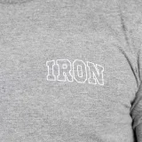 Pánske tričko s dlhým rukávom Iron Aesthetics Campus, sivé · záber 4