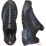 Pánská nízká turistická obuv SALOMON X Ultra Alpine GTX M blue nights black red orange · záber 4