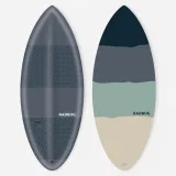 DECATHLON Penový skimboard 500 modro-sivý jedna veľkosť · záber 1