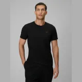 T-shirt slim hladký pánský - černý · záber 1