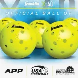 FRANKLIN FRANKLIN X-40 Official USAPA balenie 3 loptičiek na pickleball bez · záber 2