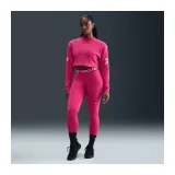Dámska tréningová mikina NIKE W NP DF FLC CREW TT GRX RUSH PINK PINK FOAM WHITE · záber 4