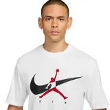 Pánske tričko s krátkym rukávom NIKE Jordan Brooklyn WHITE BLACK · záber 2