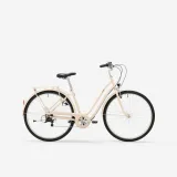 BTWIN Mestský bicykel Elops 120 so zníženým rámom béžový jedna veľkosť · záber 1