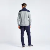 DECATHLON Pánsky pulóver Sailing 100 na jachting sivo-modrý L · záber 2