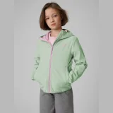 Dívčí turistická softshellová bunda s kapucí 4F JUNIOR SOFTSHELL JACKET F478-47S-MINT · záber 1