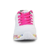 Dívčí rekreační obuv SKECHERS Uno Lite Lovely Luv K white pink · záber 5