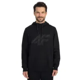 Pánska mikina s kapucňou 4F SWEATSHIRT M2548-20S-DEEP BLACK · záber 1